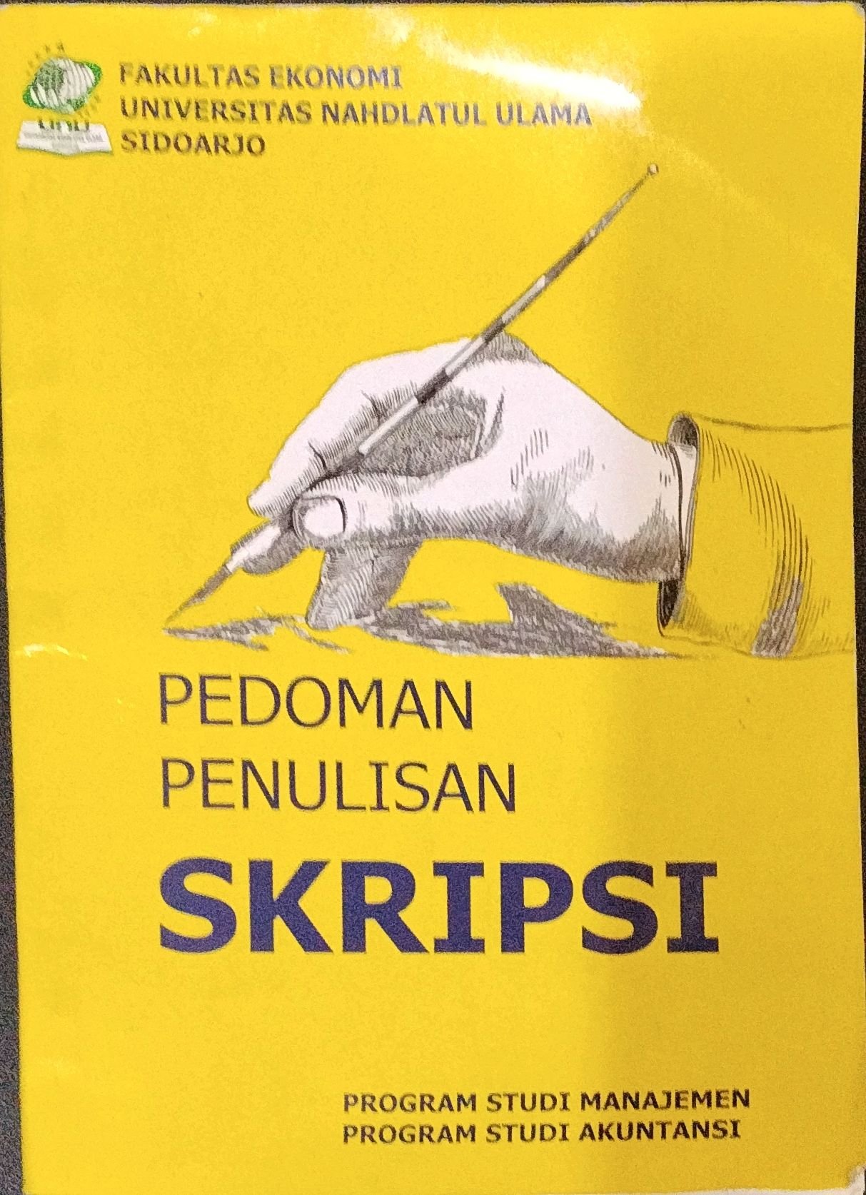 Cover pedoman penulisan SKRIPSI